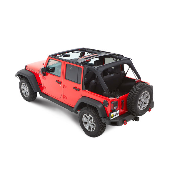 みかんJIMWAG／Movie star tops Bestop 56853-35 Trektop NX Soft Top in Black Diamond for 07